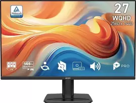144hz ips monitorius - MSI PRO MP275QDE E14 27", IPS, WQHD, 144Hz - 1 nuotrauka