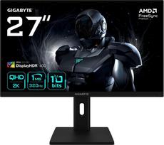 monitoriai 2k qhd - Gigabyte G27Q3 EK 27", SS-IPS, QHD, 320Hz - 1 nuotrauka
