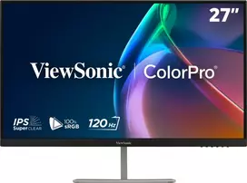 monitoriai 2k qhd - ViewSonic VP2766-2K 27", QHD, IPS, USB-C, KVM, aparatinė kalibracija - 1 nuotrauka
