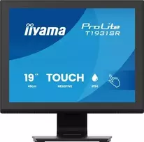 monitorius 14 - Iiyama ProLite T1931SR-B2S 19", IPS, 1280x1024, Touchscreen, DisplayPort, HDMI, VGA, VESA, Speaker - 1 nuotrauka