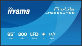 4k monitorius - iiyama LH6566UHSB-B1AG 65", 4K Ultra HD, Android, 24/7 - 1 nuotrauka
