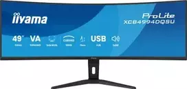 monitorius 5120 x 1440 - Iiyama ProLite XCB4994DQSU-B1 49", DQHD, VA, lenktas, 120Hz - 1 nuotrauka
