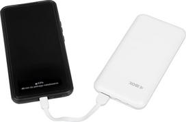 power bank 10000 mah - iBox IPB10 10000mAh, baltas - 1 nuotrauka