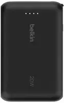 power bank usb c 10000 mah - Belkin BoostCharge BPB021HQBK, 10000mAh, 20W, USB-C, juodas (black) - 1 nuotrauka