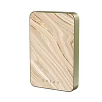 Burga Magnetic 5000mAh Power Bank Full Glam Gold