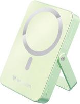 Verbatim Charge 'n' Go Magnetic Wireless Power Bank with Stand, 10000mAh, Green