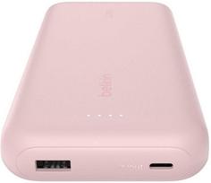 Belkin BoostCharge BPB024HQPK, 20000mAh, 30W, integruotas USB-C kabelis, rožinė (pink)