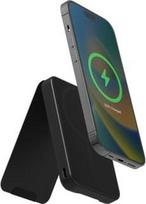 mini power bank - Mophie Snap+ Powerstation Mini Stand 5000mAh, juodas (black) - 1 nuotrauka