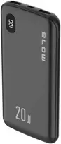 Blow PB10B, 10000mAh, 20W, QC, juodas (black)