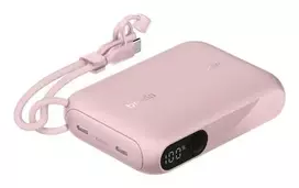 Belkin BPB027HQPK, 10000mAh, 20W, rožinė (pink)