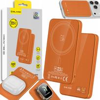 Blavec BJ-04 Ultra Slim 5000mAh, 22.5W, USB-C, MagSafe, oranžinis (orange)
