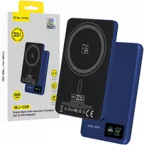 Blavec BJ-03 Ultra Slim 5000mAh 22.5W USB-C MagSafe mėlynas