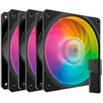 cooler master - Cooler Master Mobius 120P ARGB 3 vnt. - 1 nuotrauka