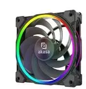 Akasa SOHO AR12 Reverse PWM Fan RGB 120 mm Black