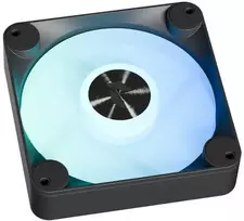 r ventiliatorius - APNX FP1-R 120mm PWM ARGB Black - 1 nuotrauka