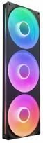 rgb ventiliatoriai - NZXT F420 RGB Core 140mm Case Fan Black - 1 nuotrauka