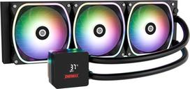liquid cooler - Enermax Aquafusion II ARGB 360 mm Black - 1 nuotrauka