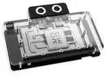 Alphacool Core GeForce RTX 5080 EPIC-X Wasserblock, Backplate - Acryl, Black