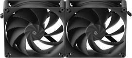 HAVN H18 PWM Fan 180mm Black, 2 vnt.