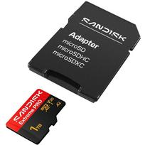 1tb atmintis - SanDisk Extreme Pro 1TB microSDXC UHS-I V30 A2 + SD Adapter - 2 nuotrauka