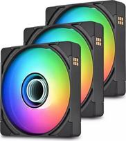 120mm argb pack - Thermaltake CT120 EX INFINITY ARGB Sync 120mm Black 3 vnt. - 1 nuotrauka