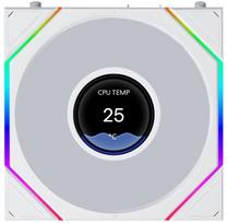 fan 120mm lian li - Lian Li UNI FAN TL LCD FLEX Wireless ARGB PWM Reverse Blade 120mm White - 1 nuotrauka