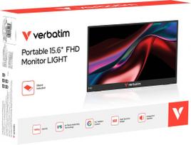 monitor lighting - Verbatim LIGHT 15.6", FHD, juodas (black) 32401 - 3 nuotrauka
