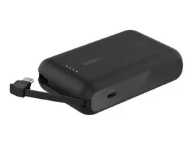 power bank usb c 10000 mah - Belkin BoostCharge BPB021HQBK, 10000mAh, 20W, USB-C, juodas (black) - 4 nuotrauka