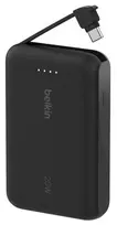 power bank usb c 10000 mah - Belkin BoostCharge BPB021HQBK, 10000mAh, 20W, USB-C, juodas (black) - 6 nuotrauka