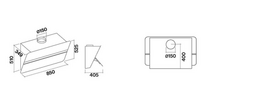 flipper - Falmec FLIPPER 85CM - 3 nuotrauka