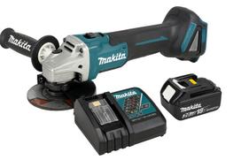 makita kampinis slifuoklis 18v - Makita DGA506Z+191A24-4, 18 V - 1 nuotrauka