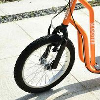 paspirtukas vaikams - HOMCOM Vaikiškas paspirtukas, oranžinis (Orange) - 3 nuotrauka