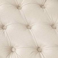 mediniai suolai - HOMCOM Suolas, minkštas, kreminis (Cream), 120 cm x 41 cm x 48 cm - 2 nuotrauka
