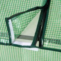 zali pomidorai - Outsunny Plėvelinis šiltnamis su langu 180 x 90 x 70 cm Žalias (Green) - 3 nuotrauka