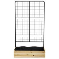 daigyklos - Outsunny Pakeliama lysvė su atrama vijokliniams augalams 80 x 38 x 145 cm - 2 nuotrauka