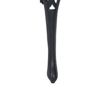 baldai - Lauko baldų komplektas Outsunny Bistro, juodas (Black), 2 asmenims - 3 nuotrauka