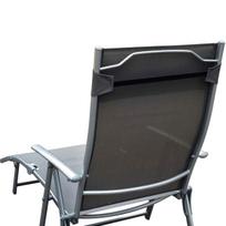 sulankstomas gultas sodo - Gultas Outsunny, pilka (Grey), 137 x 63,5 x 100,5 cm - 2 nuotrauka