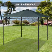 stogines - Outsunny pavėsinės stogas 3x3 m, tamsiai pilkas (Dark Grey) - 9 nuotrauka