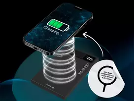 5000 mah power bank - Tracer AirMag1 5000mAh PD20W+15W Mag, juodas - 2 nuotrauka