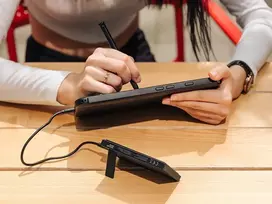 5000 mah power bank - Tracer AirMag1 5000mAh PD20W+15W Mag, juodas - 4 nuotrauka