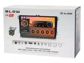 carplay multimedija - BLOW CP02 2DIN 9" Android/WiFi/GPS/CARPLAY - 4 nuotrauka
