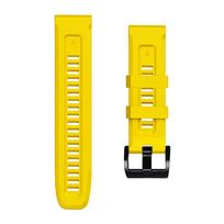 garmin fenix apyranke - Tech-Protect IconBand for Garmin Fenix 5 / 6 / 6 Pro / 7 - Geltona (Yellow) - 2 nuotrauka