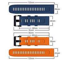 garmin fenix apyranke - Tech-Protect IconBand for Garmin Fenix 5 / 6 / 6 Pro / 7 - Geltona (Yellow) - 8 nuotrauka