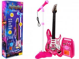 muzikiniai stiprintuvai - Ramiz rožinis elektrinės gitaros stiprintuvas, rožinis (Pink) - 6 nuotrauka