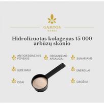 kolagenas - GAMTOS NAMAI HIDROLIZUOTAS KOLAGENAS COLLinstant 15000, arbūzų skonio, 260 g - 2 nuotrauka
