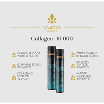maisto papildai - GAMTOS NAMAI COLLAGEN 10 000, 14 buteliukų po 25 ml - 3 nuotrauka