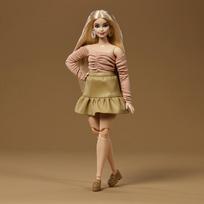 plaukai lelei - Mattel Barbie Signature Neutral Kit 003 lėlė, 29 cm, Rusva (Brown) - 2 nuotrauka