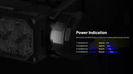 prozektorius ant galvos - Nitecore HC65 UHE, 2000lm, Ant galvos tvirtinamas žibintuvėlis - 3 nuotrauka