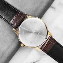 laikrodziu dezute - Casio MTP-V002GL-1B Ruda Juoda (Brown Black) - 4 nuotrauka