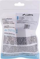 rj45 coupler - Lanberg Inline Coupler CAT.5E AD-RJ45-RJ45-OU5 - 3 nuotrauka